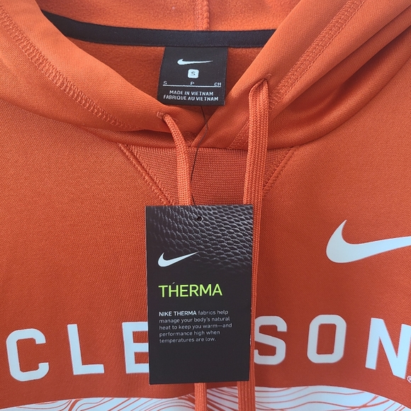 Clemson Nike Therma Hoodie NWT - Picture 3 of 4
